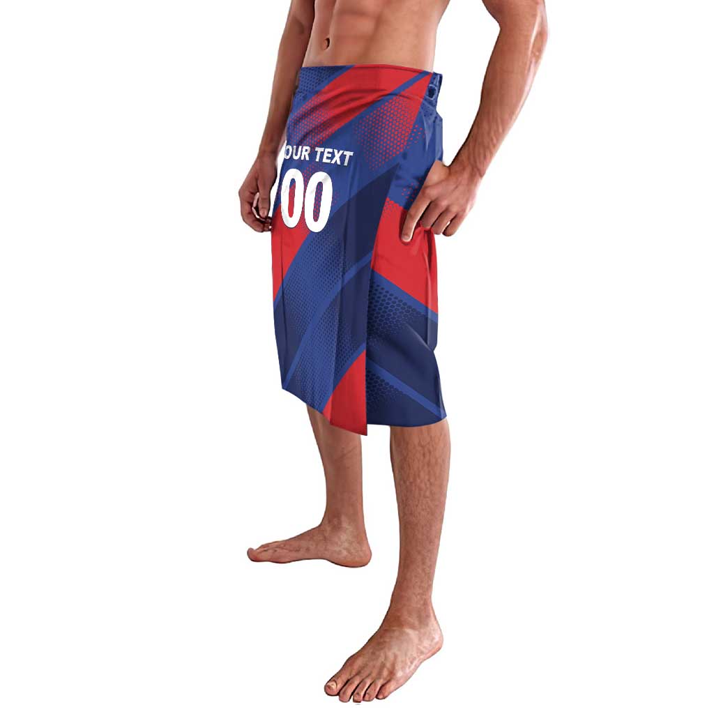 Custom England Cricket Lavalava Come On Three Lions