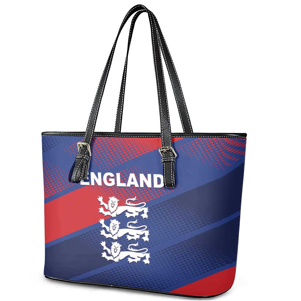 England Cricket Leather Tote Bag Come On Three Lions