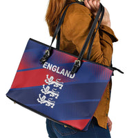 England Cricket Leather Tote Bag Come On Three Lions