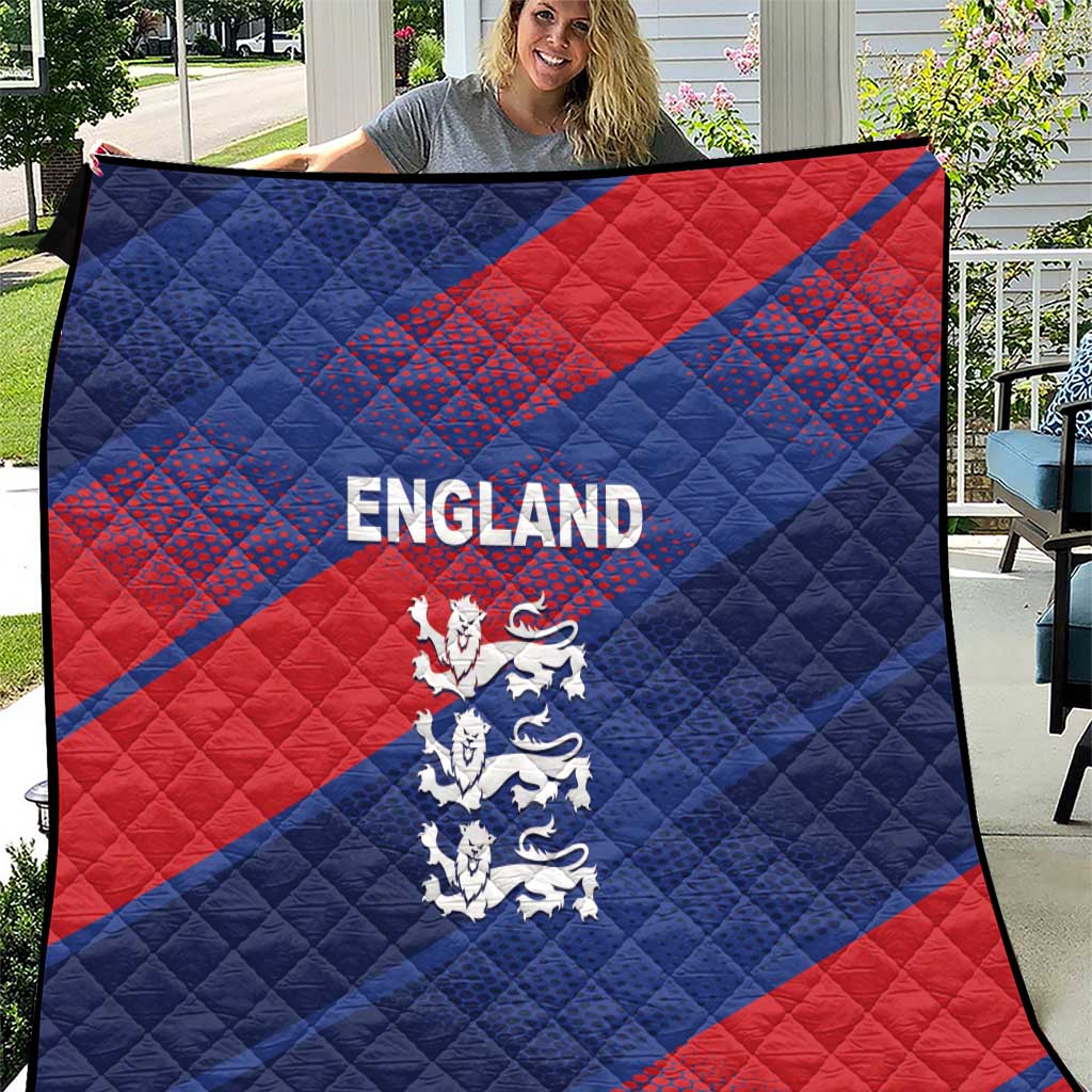 England Cricket Quilt Come On Three Lions
