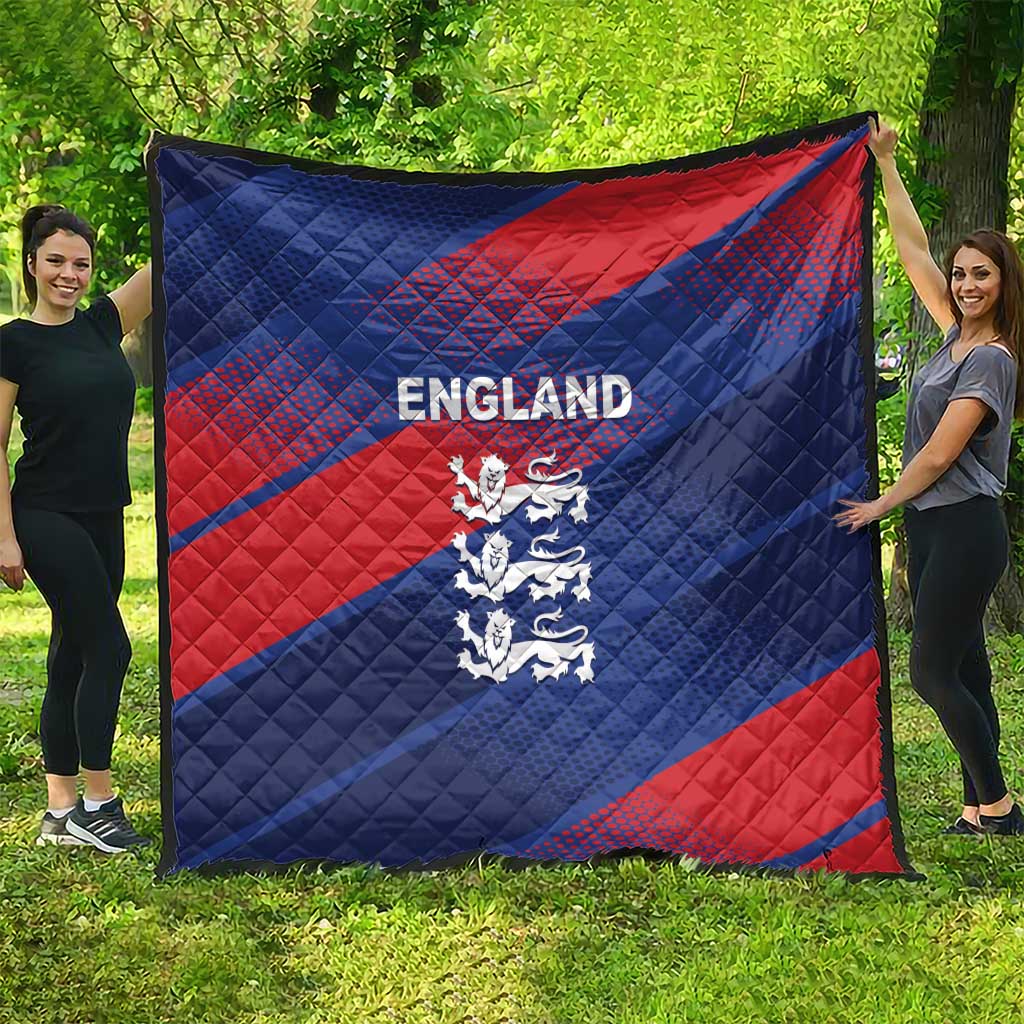 England Cricket Quilt Come On Three Lions