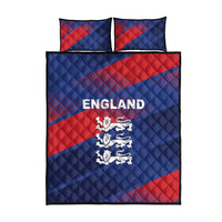 England Cricket Quilt Bed Set Come On Three Lions