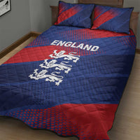 England Cricket Quilt Bed Set Come On Three Lions