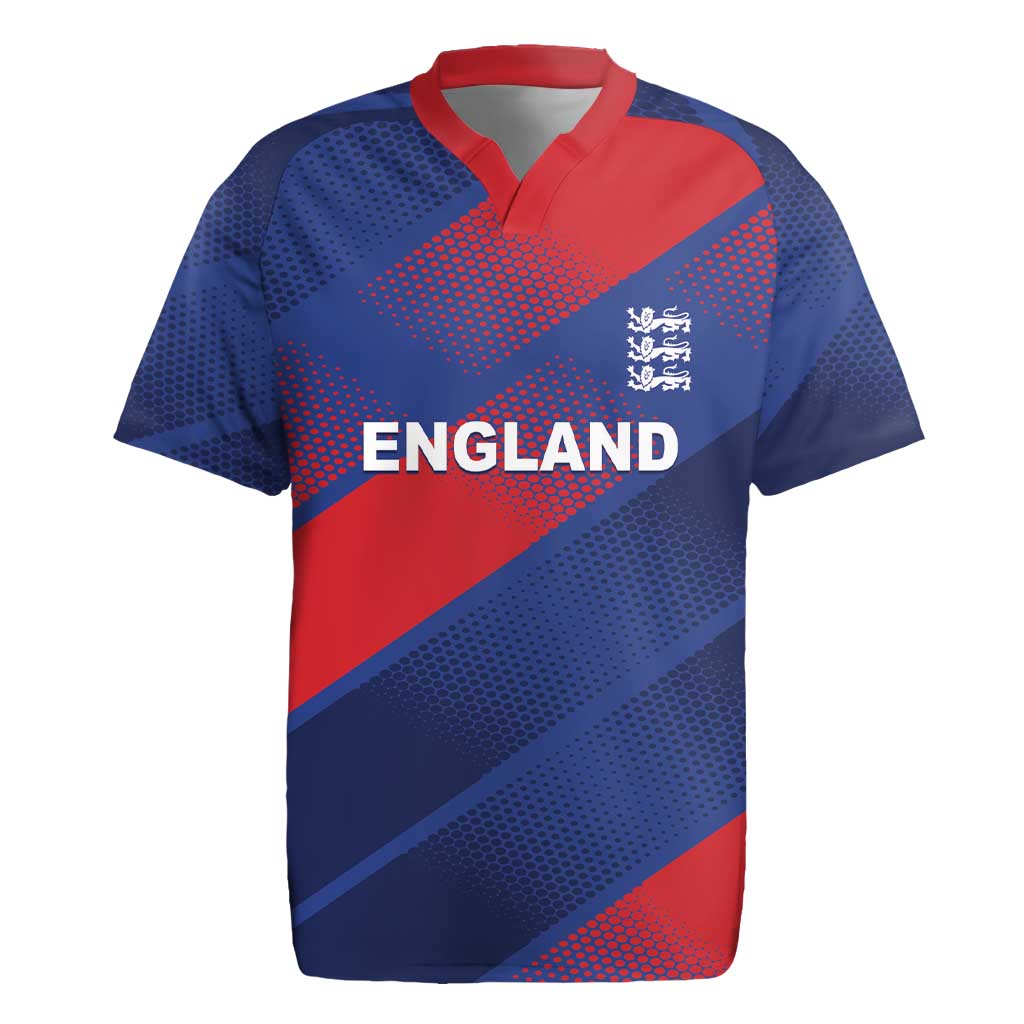 Custom England Cricket Rugby Jersey Come On Three Lions