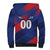 Custom England Cricket Sherpa Hoodie Come On Three Lions