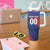 Custom England Cricket Tumbler With Handle Come On Three Lions