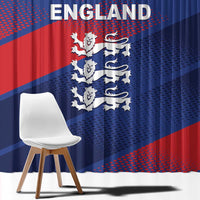 England Cricket Window Curtain Come On Three Lions