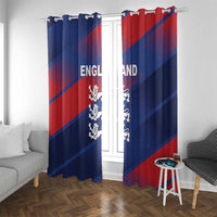 England Cricket Window Curtain Come On Three Lions
