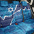 Israel Yom Ha'atzmaut Back Car Seat Cover Star of David Grunge Style