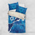 Israel Yom Ha'atzmaut Bedding Set Star of David Grunge Style