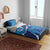 Israel Yom Ha'atzmaut Bedding Set Star of David Grunge Style