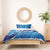 Israel Yom Ha'atzmaut Bedding Set Star of David Grunge Style
