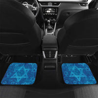 Israel Yom Ha'atzmaut Car Mats Star of David Grunge Style