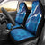Israel Yom Ha'atzmaut Car Seat Cover Star of David Grunge Style