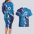 Personalized Israel Yom Ha'atzmaut Couples Matching Long Sleeve Bodycon Dress and Hawaiian Shirt Star of David Grunge Style