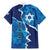Personalized Israel Yom Ha'atzmaut Family Matching Mermaid Dress and Hawaiian Shirt Star of David Grunge Style
