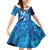 Personalized Israel Yom Ha'atzmaut Family Matching Off Shoulder Short Dress and Hawaiian Shirt Star of David Grunge Style
