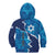 Personalized Israel Yom Ha'atzmaut Kid Hoodie Star of David Grunge Style