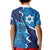 Personalized Israel Yom Ha'atzmaut Kid Polo Shirt Star of David Grunge Style