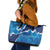 Israel Yom Ha'atzmaut Leather Tote Bag Star of David Grunge Style