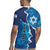 Personalized Israel Yom Ha'atzmaut Rugby Jersey Star of David Grunge Style