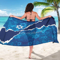 Israel Yom Ha'atzmaut Sarong Star of David Grunge Style