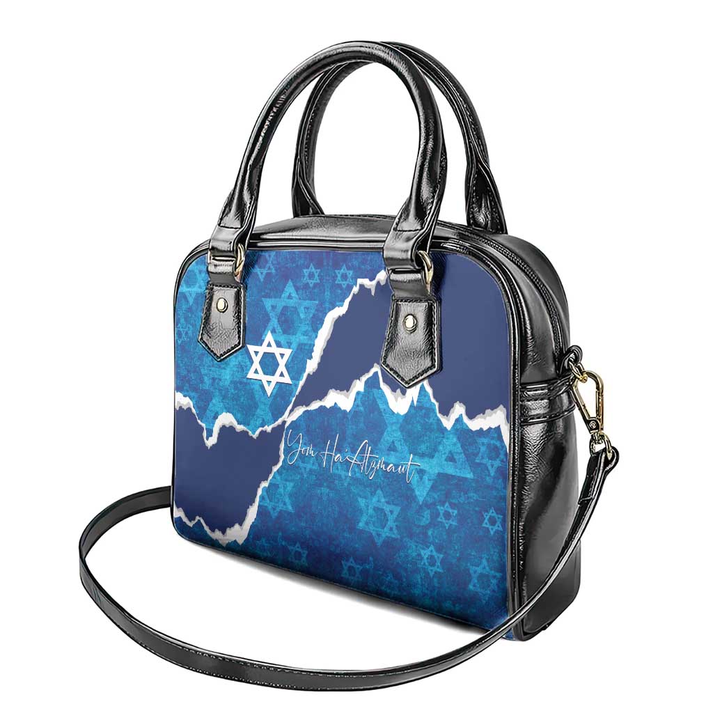 Israel Yom Ha'atzmaut Shoulder Handbag Star of David Grunge Style
