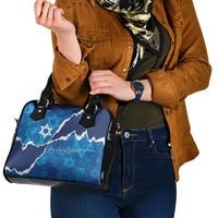 Israel Yom Ha'atzmaut Shoulder Handbag Star of David Grunge Style