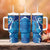 Personalized Israel Yom Ha'atzmaut Tumbler With Handle Star of David Grunge Style