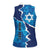 Personalized Israel Yom Ha'atzmaut Women Sleeveless Polo Shirt Star of David Grunge Style