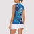 Personalized Israel Yom Ha'atzmaut Women Sleeveless Polo Shirt Star of David Grunge Style