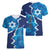 Personalized Israel Yom Ha'atzmaut Women V-Neck T-Shirt Star of David Grunge Style