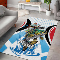 Antigua and Barbuda Fishing Area Rug Sporty Style