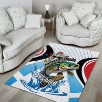 Antigua and Barbuda Fishing Area Rug Sporty Style