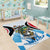 Antigua and Barbuda Fishing Area Rug Sporty Style