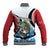 Personalized Antigua and Barbuda Fishing Baseball Jacket Sporty Style