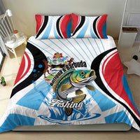 Antigua and Barbuda Fishing Bedding Set Sporty Style