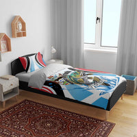 Antigua and Barbuda Fishing Bedding Set Sporty Style
