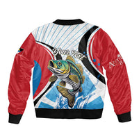 Personalized Antigua and Barbuda Fishing Bomber Jacket Sporty Style