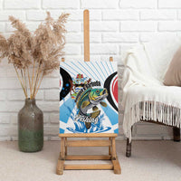 Antigua and Barbuda Fishing Canvas Wall Art Sporty Style