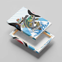 Antigua and Barbuda Fishing Canvas Wall Art Sporty Style