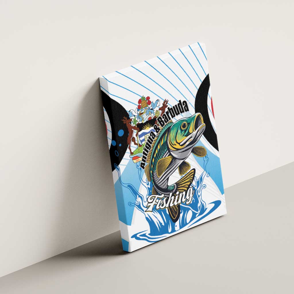 Antigua and Barbuda Fishing Canvas Wall Art Sporty Style
