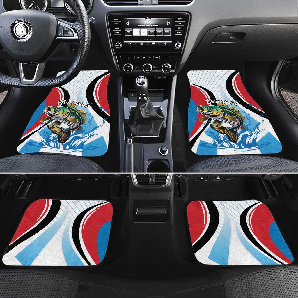 Antigua and Barbuda Fishing Car Mats Sporty Style