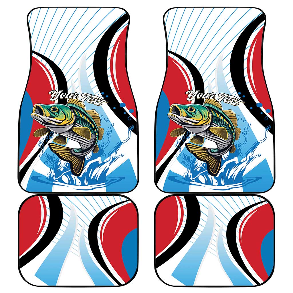 Antigua and Barbuda Fishing Car Mats Sporty Style