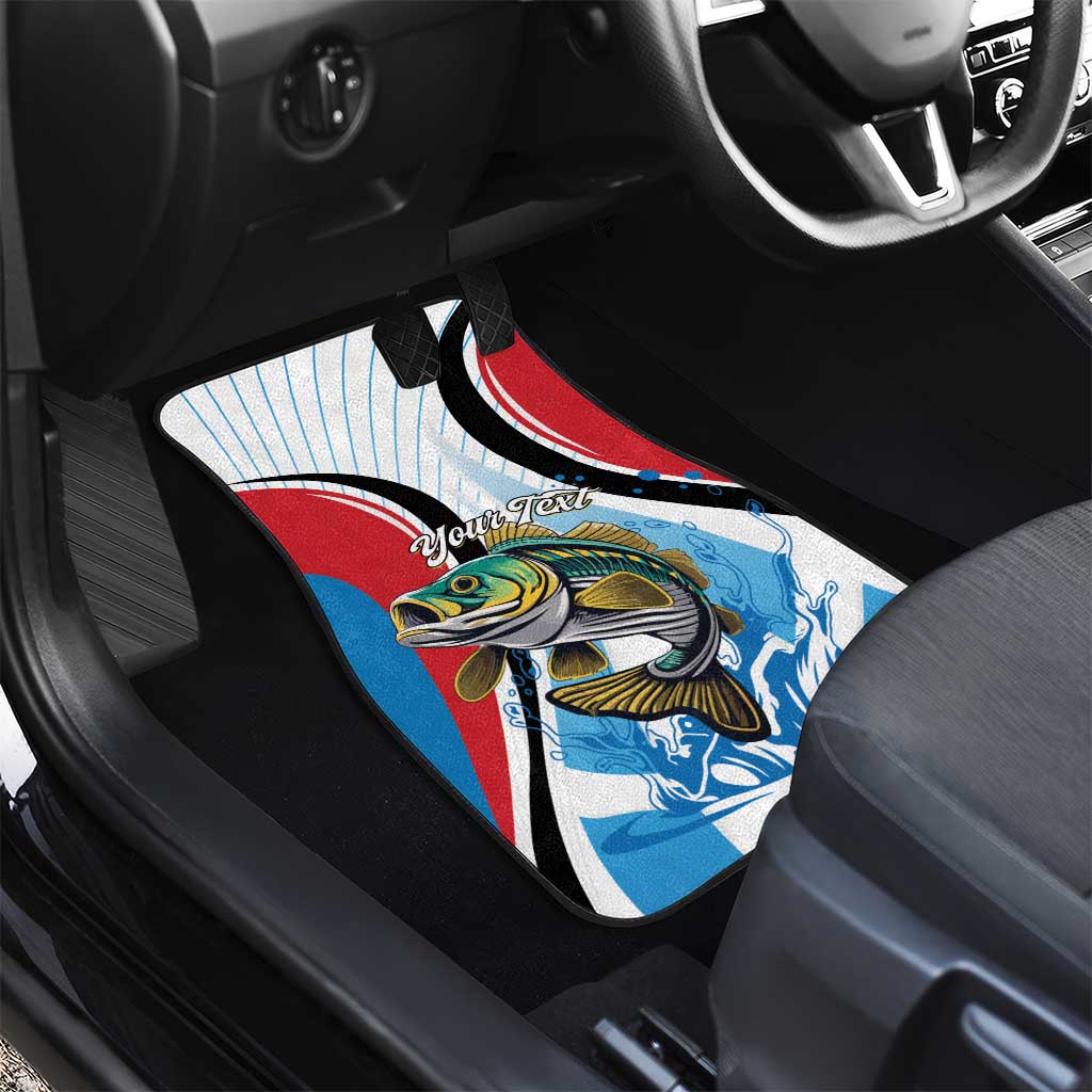 Antigua and Barbuda Fishing Car Mats Sporty Style