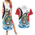 Personalized Antigua and Barbuda Fishing Couples Matching Summer Maxi Dress and Hawaiian Shirt Sporty Style