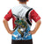 Personalized Antigua and Barbuda Fishing Family Matching Off Shoulder Short Dress and Hawaiian Shirt Sporty Style
