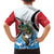 Personalized Antigua and Barbuda Fishing Family Matching Short Sleeve Bodycon Dress and Hawaiian Shirt Sporty Style