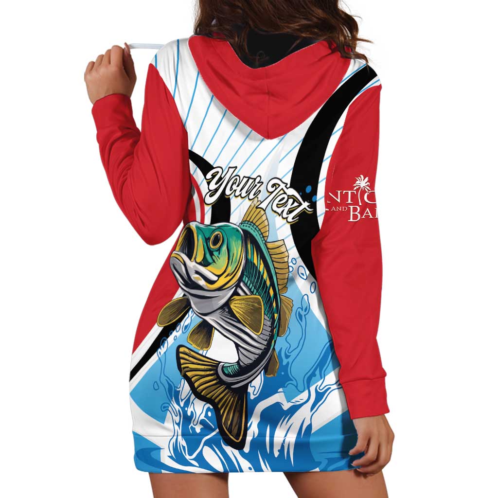 Personalized Antigua and Barbuda Fishing Hoodie Dress Sporty Style
