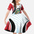 Personalized Antigua and Barbuda Fishing Kid Short Sleeve Dress Sporty Style